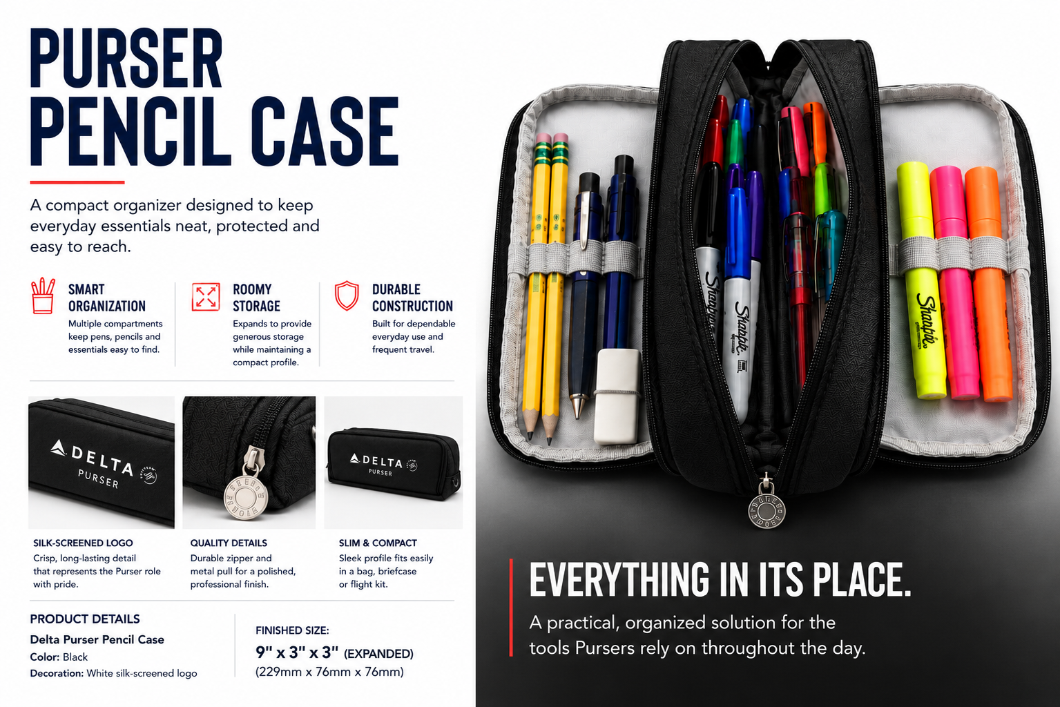 Purser Pencil Case